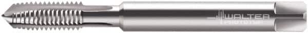 Walter-Prototyp - M10x1.50 Metric, 3 Flute, Bright Finish, Powdered Metal Spiral Point Tap - Plug Chamfer, Right Hand Thread, 100mm OAL, 20mm Thread Length, 10mm Shank Diam, 4HX Class of Fit, Series 202061 - Exact Tooling