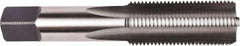 Union Butterfield - M10x1.50 Metric Coarse 6H 4 Flute Bright Finish High Speed Steel Straight Flute Standard Hand Tap - Bottoming, Right Hand Thread, 2-15/16" OAL, 1-1/4" Thread Length, D6 Limit, Oversize - Exact Tooling