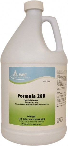 Rochester Midland Corporation - 1 Gal Bottle Cleaner/Degreaser - Liquid, Concentrated, Lemon - Exact Tooling