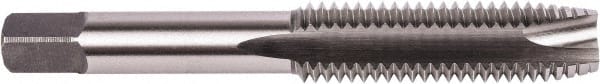 Union Butterfield - M18x2.50 Metric Coarse, 3 Flute, Bright Finish, High Speed Steel Spiral Point Tap - Plug Chamfer, Right Hand Thread, 4-1/32" OAL, 1-13/16" Thread Length, 0.542" Shank Diam, 6H Class of Fit, Series 1785M - Exact Tooling