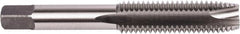 Union Butterfield - M18x2.50 Metric Coarse, 3 Flute, Bright Finish, High Speed Steel Spiral Point Tap - Plug Chamfer, Right Hand Thread, 4-1/32" OAL, 1-13/16" Thread Length, 0.542" Shank Diam, 6H Class of Fit, Series 1785M - Exact Tooling