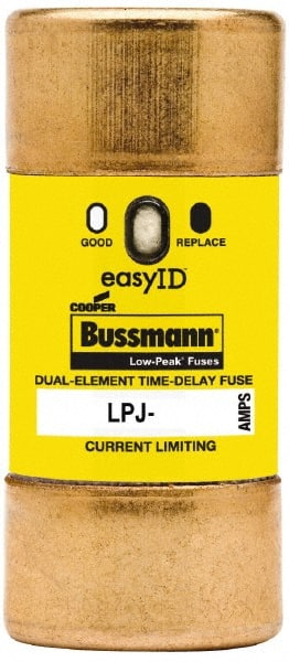 Cooper Bussmann - 300 VDC, 600 VAC, 40 Amp, Time Delay General Purpose Fuse - Fuse Holder Mount, 2-3/8" OAL, 100 at DC, 300 at AC (RMS) kA Rating, 1-1/16" Diam - Exact Tooling