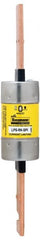 Cooper Bussmann - 300 VDC, 600 VAC, 350 Amp, Time Delay General Purpose Fuse - Bolt-on Mount, 295.3mm OAL, 100 at DC, 300 at AC (RMS) kA Rating, 1-39/64" Diam - Exact Tooling