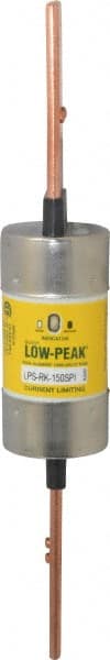 Cooper Bussmann - 300 VDC, 600 VAC, 150 Amp, Time Delay General Purpose Fuse - Bolt-on Mount, 9-5/8" OAL, 100 at DC, 300 at AC (RMS) kA Rating, 1-5/8" Diam - Exact Tooling