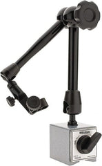 Mitutoyo - 55mm Long x 50mm Wide x 60mm High Magnetic Indicator Base with On/Off Switch - Includes Holder - Exact Tooling