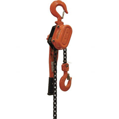 Vestil - 6,000 Lb Lifting Capacity, 5' Lift Height, Lever Hoist - Made from Chain - Exact Tooling