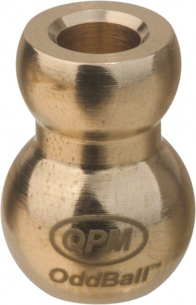 QPM Products - 1/4" Hose ID, Coolant Hose Adapter - Unthreaded, For 1/4" Loc-Line - Exact Tooling