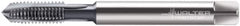 Walter-Prototyp - M10x1.50 Metric, 3 Flute, TiCN Finish, Powdered Metal Spiral Point Tap - Plug Chamfer, Right Hand Thread, 100mm OAL, 20mm Thread Length, 10mm Shank Diam, 6HX Class of Fit, Series 2021616 - Exact Tooling