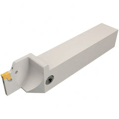 Iscar - External Thread, 1.8mm Min Groove Width, 100mm OAL, Right Hand Indexable Grooving Cutoff Toolholder - 12mm Shank Height x 12mm Shank Width, TAG Insert Style, TGT Toolholder Style, Series Tang-Grip - Exact Tooling