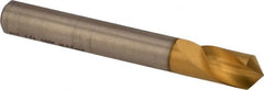 M.A. Ford - 1/4" Head Diam, 1/4" Shank Diam, 1 Flute 100° High Speed Steel Countersink - Exact Tooling