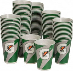 Gatorade - 7 Ounce Flat Bottom Drinking Cup - Paper, 2,000 Pieces - Exact Tooling