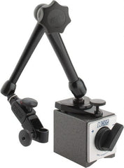 Noga - 60mm Long x 1-31/32" Wide Magnetic Indicator Base with On/Off Switch - 80 Kg Magnetic Pull - Exact Tooling