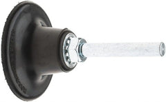 Superior Abrasives - 2" Diam Quick-Change Disc Backing Pad - 1/4" Shank Diam, Medium Density, Type R Compatible - Exact Tooling