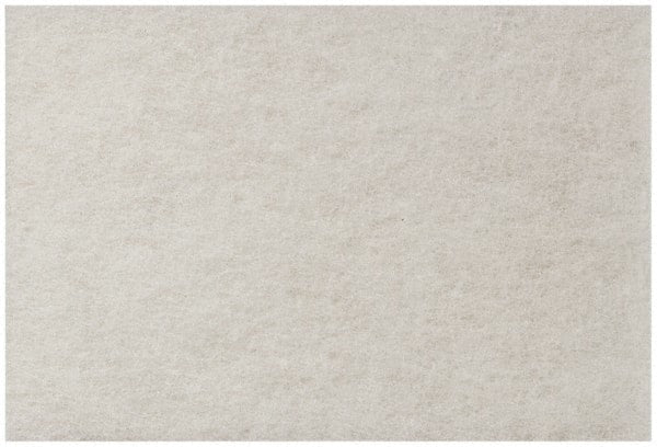 3M - Super Fine Grade, Aluminum Silicate Hand Pad - White, 6" Wide x 9" Long, Nonwoven - Exact Tooling
