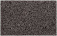 3M - Medium Grade, Silicon Carbide Hand Pad - Gray, 6" Wide x 9" Long, Nonwoven - Exact Tooling