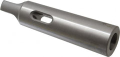 Accupro - MT2 Inside Morse Taper, MT4 Outside Morse Taper, Standard Reducing Sleeve - Soft with Hardened Tang, 1/4" Projection, 4-7/8" OAL - Exact Tooling