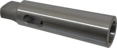 Accupro - MT4 Inside Morse Taper, MT5 Outside Morse Taper, Standard Reducing Sleeve - Soft with Hardened Tang, 3/4" Projection, 6-13/16" OAL - Exact Tooling