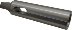 Accupro - MT4 Inside Morse Taper, MT5 Outside Morse Taper, Standard Reducing Sleeve - Hardened & Ground Throughout, 3/4" Projection, 6-13/16" OAL - Exact Tooling