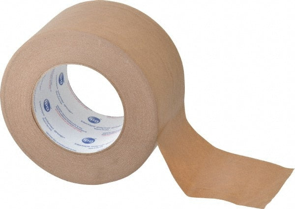 Intertape - 3" x 60 Yd Natural (Color) Rubber Adhesive Packaging Tape - Paper Backing, 7.2 mil Thick, 45 Lb Tensile Strength, Series 530 - Exact Tooling