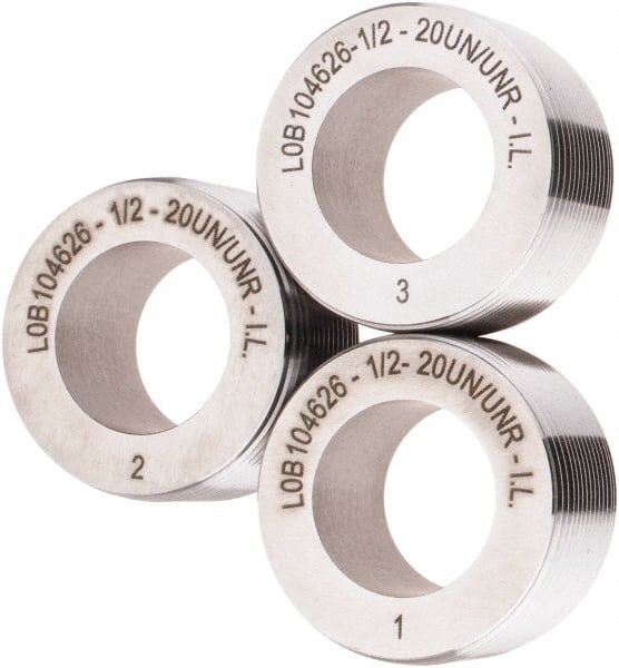 Made in USA - 1/2-20 UNF, 5 TRRB Head Axial Thread Roll - 5 Starts - Exact Tooling