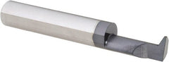 Scientific Cutting Tools - 0.36" Min Bore Diam, 3/4" Max Bore Depth, 3/8 Shank Diam, Profile Boring Bar - 0.015" Corner Radius, Right Hand Cut, Solid Carbide, AlTiN+ Finish - Exact Tooling
