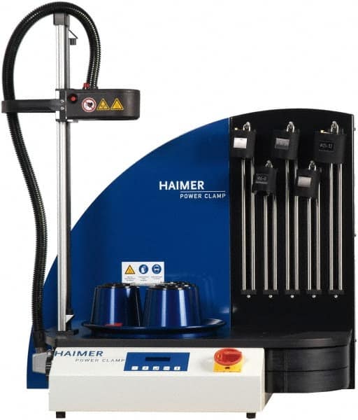 HAIMER - Shrink-Fit Machines Type: Power Clamp Compatible Tool Material: Carbide & High Speed Steel - Exact Tooling
