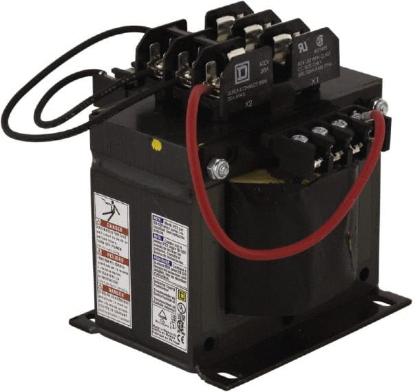 Square D - 1 Phase, 750 VA, Top Mount Fuse Block Control Transformer - 239°F Temp Rise - Exact Tooling