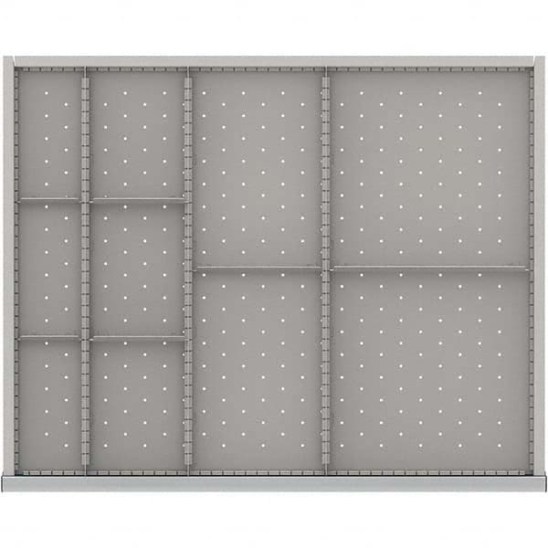 LISTA - 10-Compartment Drawer Divider Layout for 3.15" High Drawers - Exact Tooling