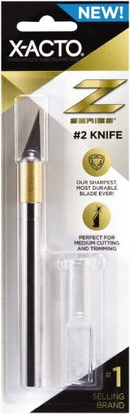 X-ACTO - Stainless Steel Hobby Knife with 1 Blade - #2 Blade - Exact Tooling