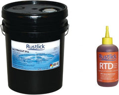 Rustlick - Rustlick Ultracut Pro/PowerCool Pro, 5 Gal Pail Cutting & Grinding Fluid - Water Soluble - Exact Tooling