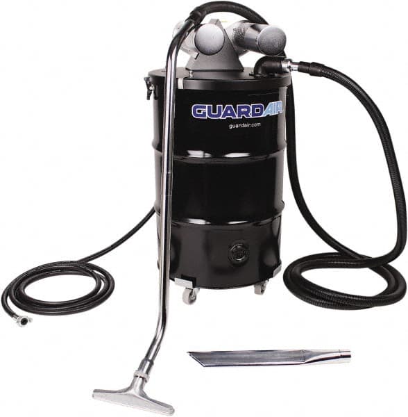 Guardair - 55 Gal, Steel Tank, Wet/Dry, Vacuum - 25 hp - Exact Tooling