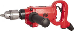 PRO-SOURCE - 1/2" Keyed Chuck - D-Handle with Side Handle, 1,200 RPM, 2.36 LPS, 5 CFM, 1 hp, 90 psi - Exact Tooling