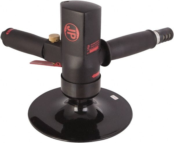 PRO-SOURCE - 7" Max Disc, 5,000 RPM, Pneumatic Handheld Disc Sander - 3.9 CFM, 1/4" Inlet, 0.8 hp, 90 psi - Exact Tooling