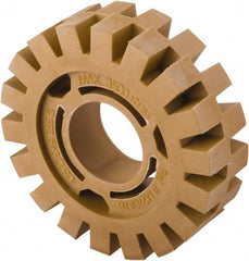 PRO-SOURCE - 4" Diam Angle & Disc Grinder Eraser Wheel - For Use with Utility Surface Blasters - Exact Tooling