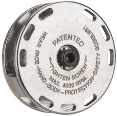 PRO-SOURCE - 2-5/8" Diam Angle & Disc Grinder Adapter - For Use with 11mm Wire Brushes & Utility Surface Blasters - Exact Tooling