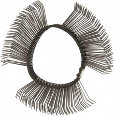 PRO-SOURCE - 4" Diam Angle & Disc Grinder Brush - For Use with Utility Surface Blasters - Exact Tooling