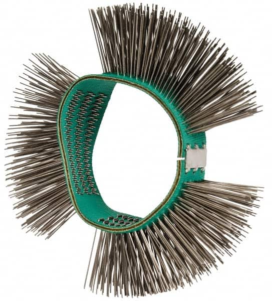 PRO-SOURCE - 4" Diam Angle & Disc Grinder Brush - For Use with Utility Surface Blasters - Exact Tooling