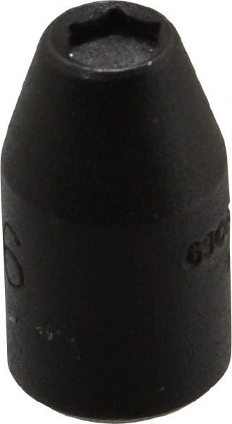 Proto - 1/4" Drive 1/4" Standard Magnetic Impact Socket - 6 Points, 7/8" OAL - Exact Tooling