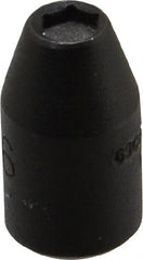 Proto - 1/4" Drive 1/4" Standard Magnetic Impact Socket - 6 Points, 7/8" OAL - Exact Tooling