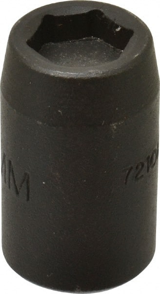 Proto - 3/8" Drive 10mm Standard Magnetic Impact Socket - 6 Points, 1-5/32" OAL - Exact Tooling