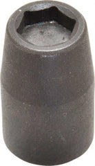 Proto - 1/2" Drive 1/2" Standard Magnetic Impact Socket - 6 Points, 1-1/2" OAL - Exact Tooling