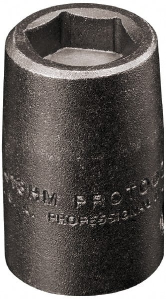 Proto - 1/4" Drive, Power Socket - 6 Points, 7/8" OAL - Exact Tooling