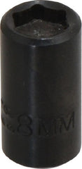 Proto - 1/4" Drive, Power Socket - 6 Points, 15/16" OAL - Exact Tooling