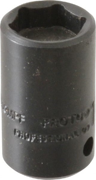 Proto - 1/4" Drive, Power Socket - 6 Points, 15/16" OAL - Exact Tooling