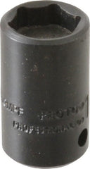Proto - 1/4" Drive, Power Socket - 6 Points, 15/16" OAL - Exact Tooling