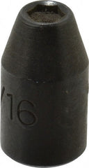 Proto - 1/4" Drive, 3/16" Socket, Power Socket - 6 Points, 7/8" OAL - Exact Tooling