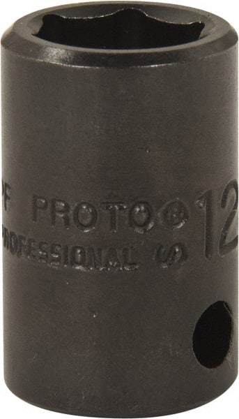 Proto - 3/8" Drive, Power Socket - 6 Points, 1-5/32" OAL - Exact Tooling