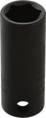 Proto - 3/8" Drive 12mm Deep Thin Wall Impact Socket - 6 Points, 2" OAL - Exact Tooling