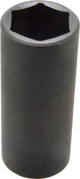 Proto - 1/2" Drive 1-1/16" Deep Thin Wall Impact Socket - 6 Points, 3-1/2" OAL - Exact Tooling