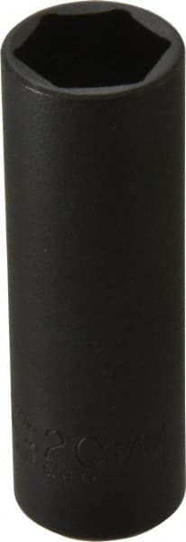Proto - 1/2" Drive 20mm Deep Thin Wall Impact Socket - 6 Points, 3-1/4" OAL - Exact Tooling